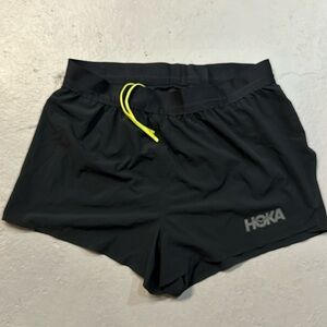 Hoka 3” split shorts used once!